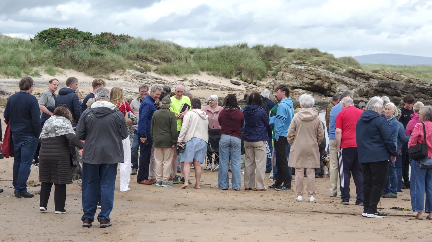The baptisms of Luke & Tim Fairns in the Dornoch Firth
